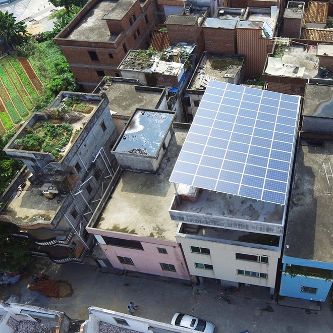 萬江15KW居民光伏發(fā)電項目